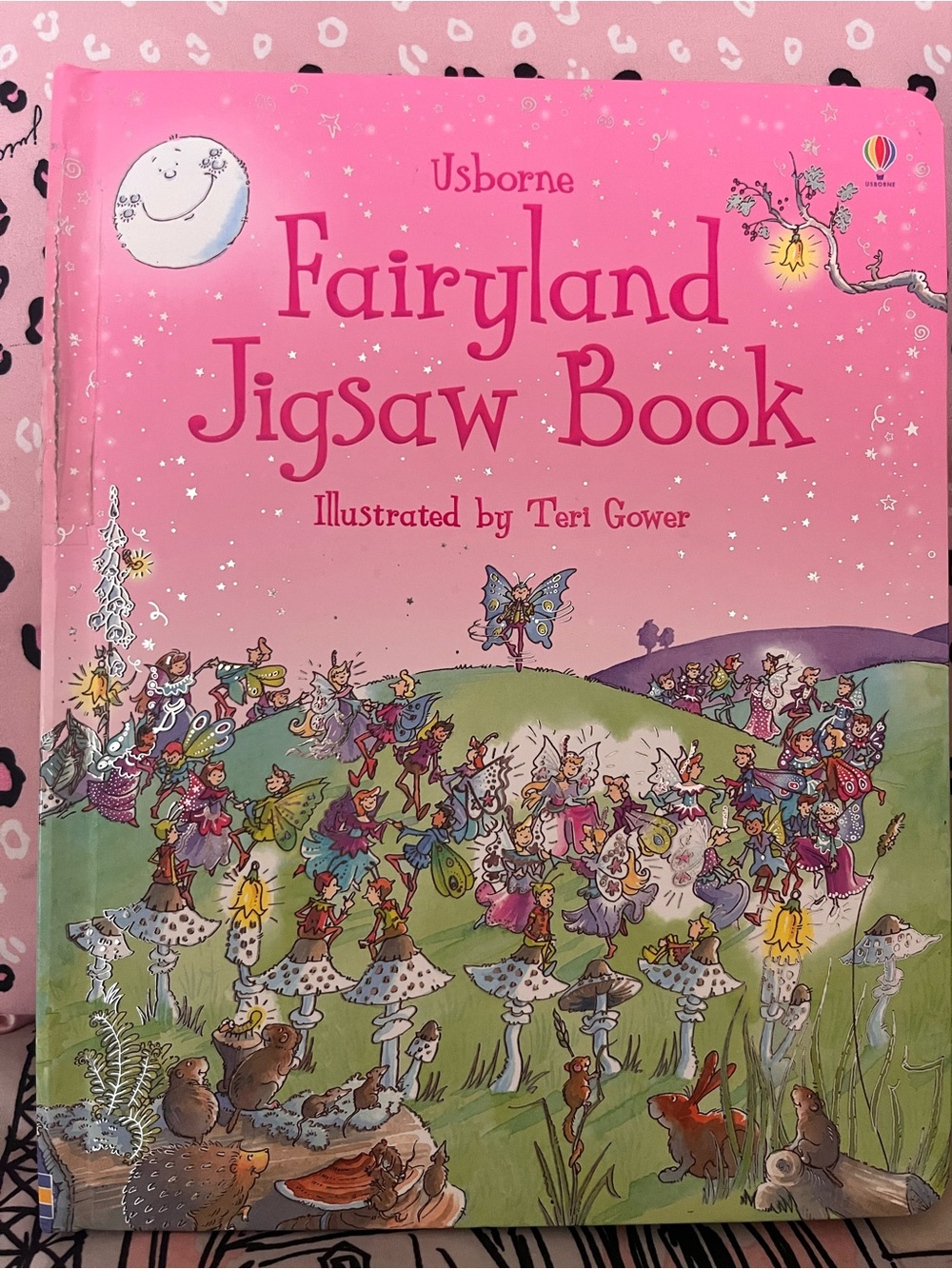 Usborne Fairyland Jigsaw Book - Pink